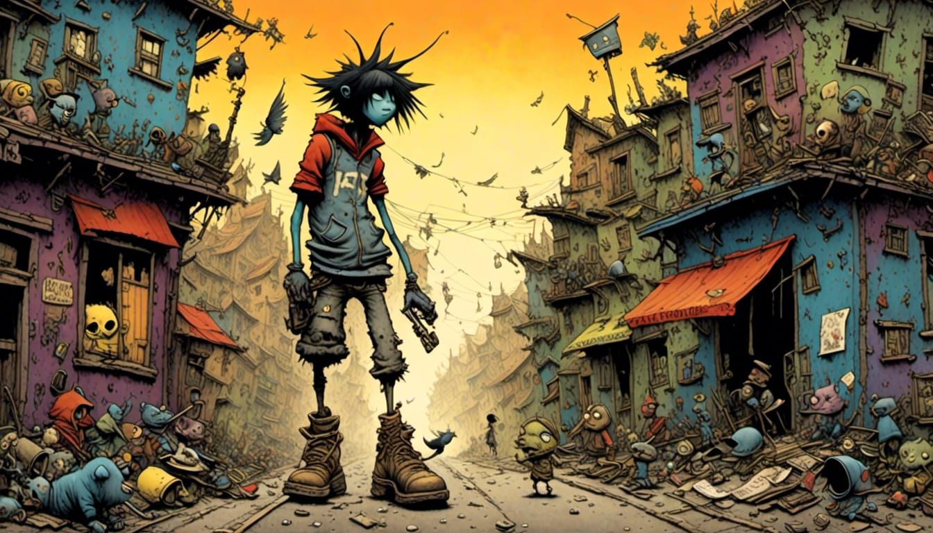 Epic Slum Masterpiece from the 2000s