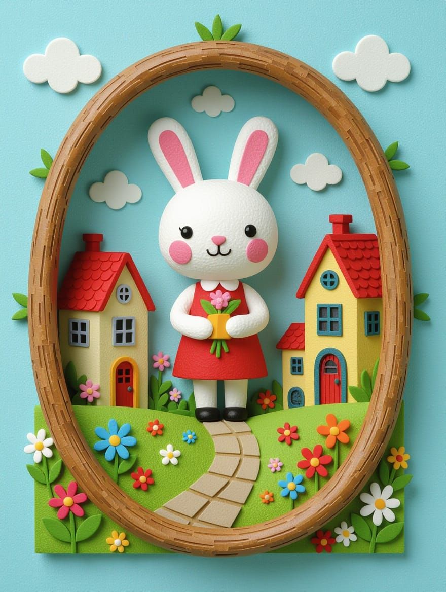 A Gummigami Anthromorph in 3D Doodlecraft and Pyrographic Whittling in Spring