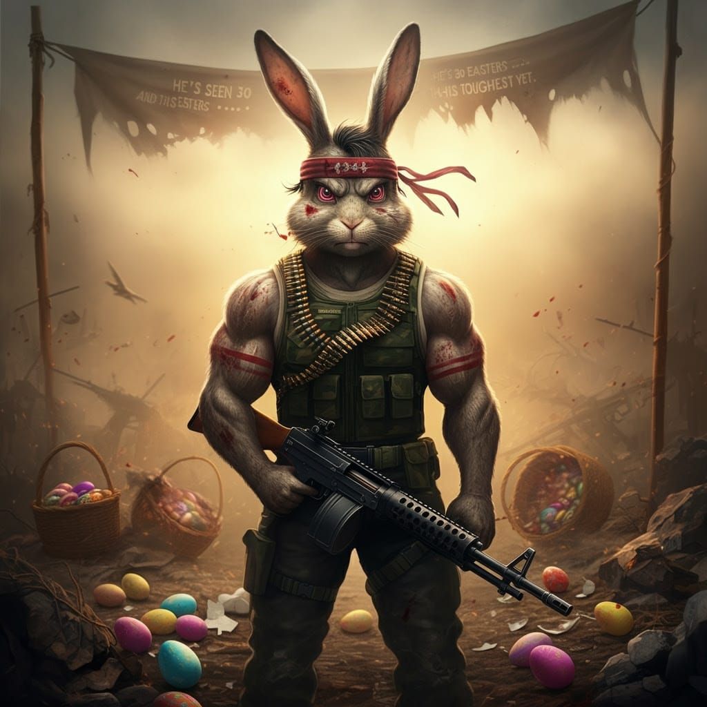 Battle-Hardened Easter Hero