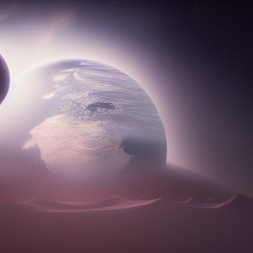 Epic Cinematic Planet Digital Matte Painting