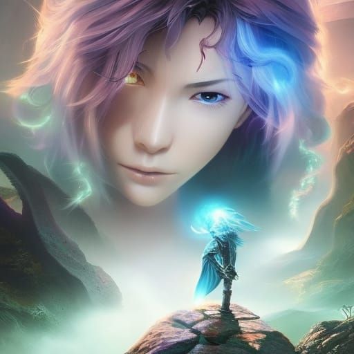 The young Storm Giant meets a Warlock