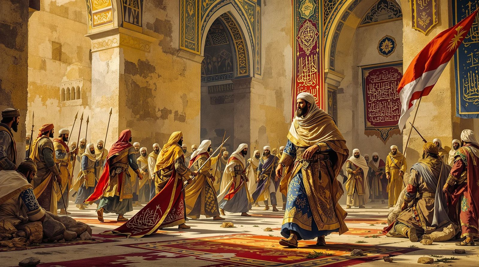 Saladin's Humble Victory Parade in Jerusalem