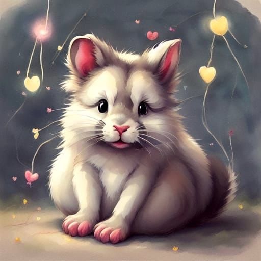 whatever this is... chinchilla maybe?