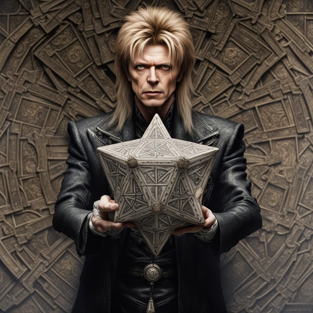 Hyperrealistic Hellraiser: Jareth with Lament Configuration