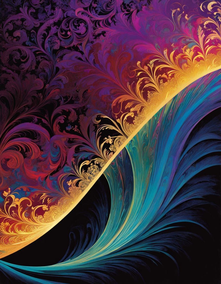 warm colors, tarot, 1940s