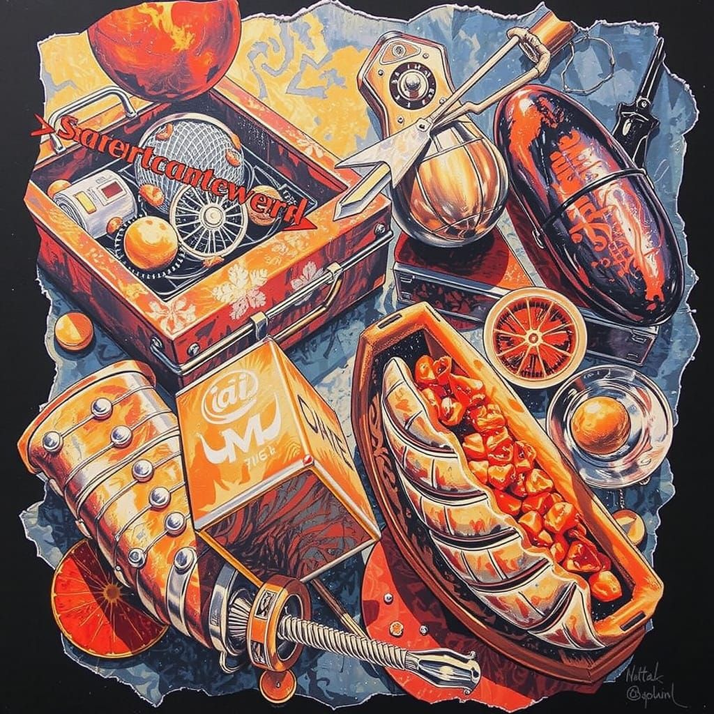 Detailed Etched Design