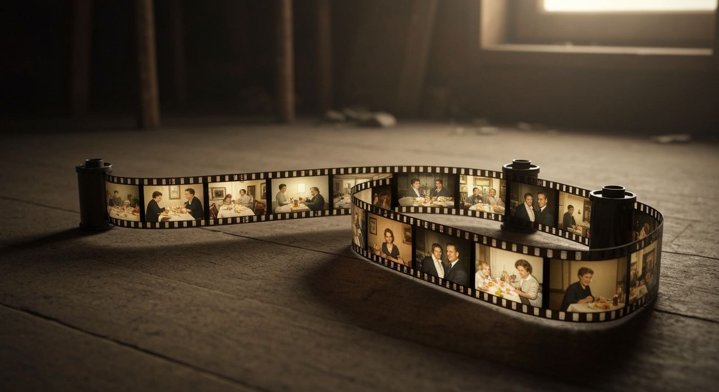Nostalgic Film Roll Reveals Decades-Old Memories
