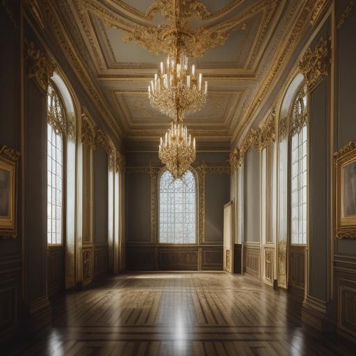 August III Sas Portrait in Baroque Style