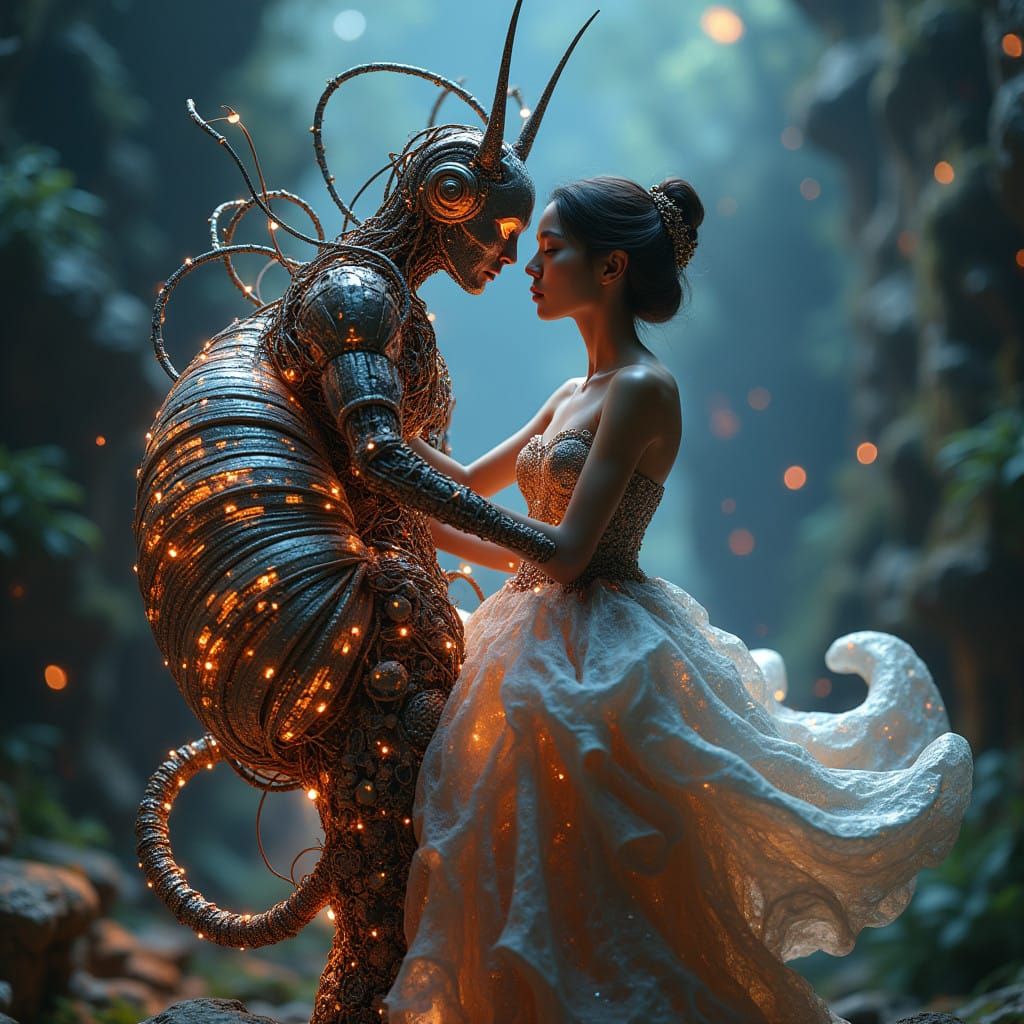 Cybernetic Dreamscape: Futuristic Romance