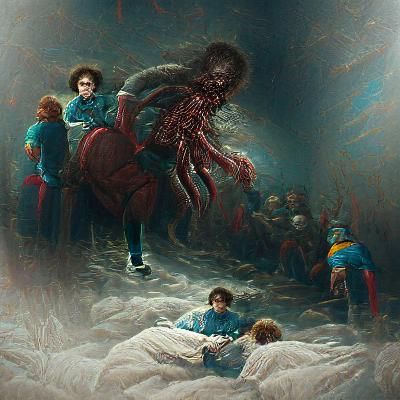 Stranger Things Inspired Horror Art
