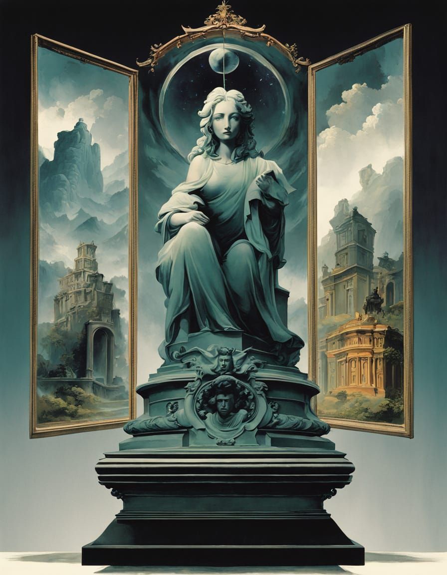 ephemera, satiny, expressive linework