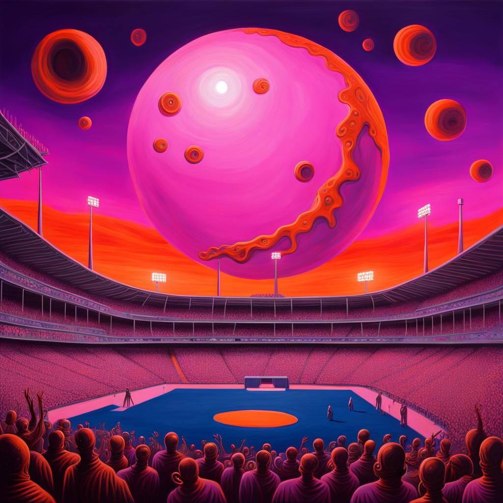 Baseball Game on Planet Cephal9