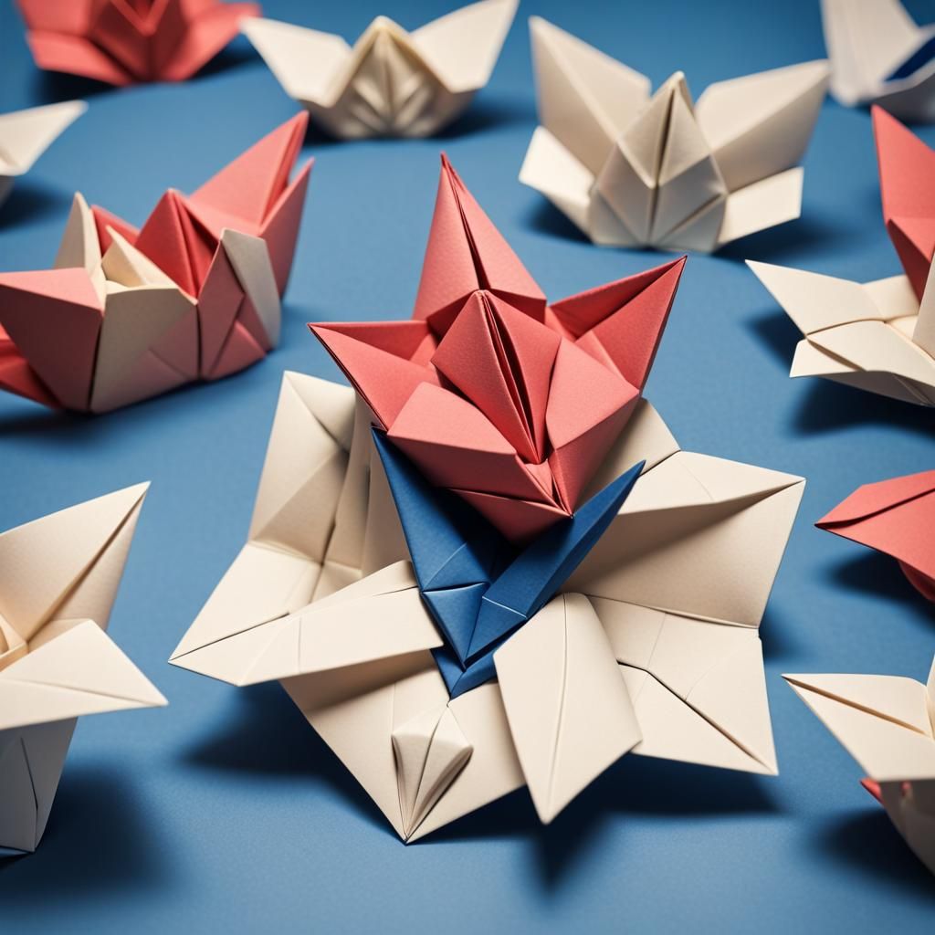Uplifting Origami Papercraft for Israel