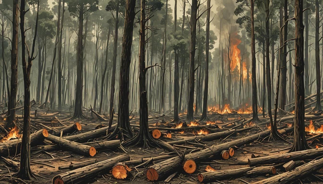 Environmental Destruction: Logging and Forest Burning