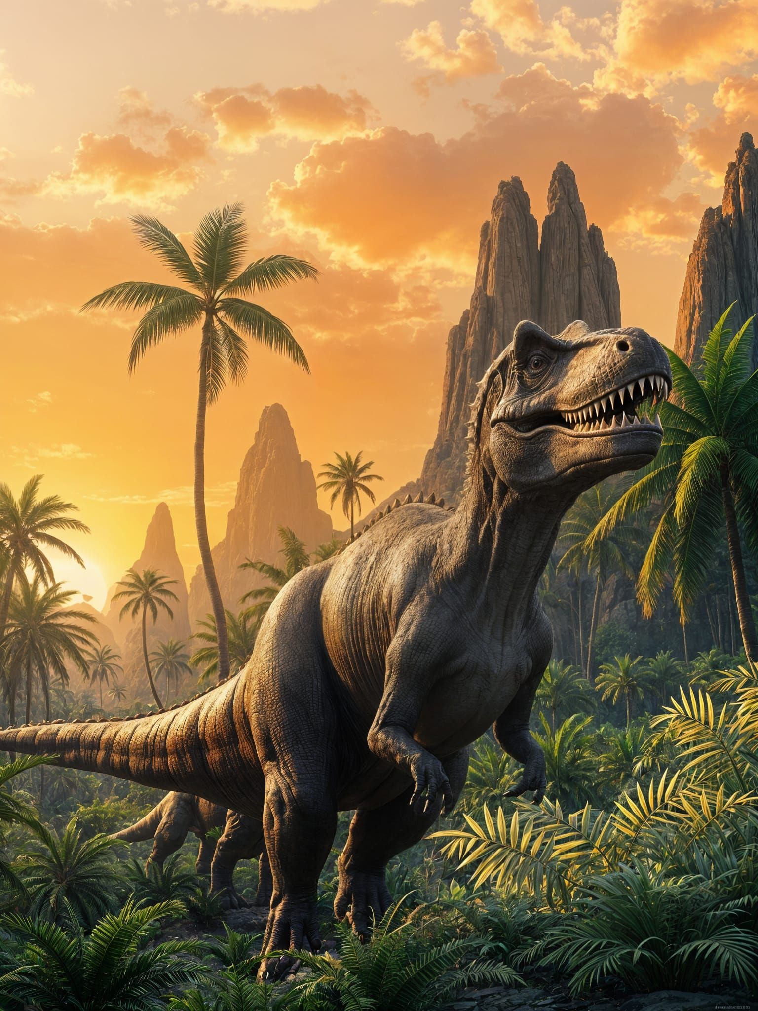 Prehistoric Dawn, Tyrannosaurus Rex Reigns
