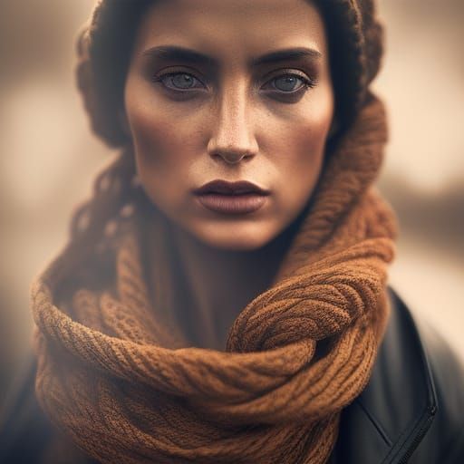 Portrait :: warm tones :: by Lee Jeffries, Alessio Albi, Adrian Kuipers :: ambient light, Nikon 15mm f/1.8G :: Professio...