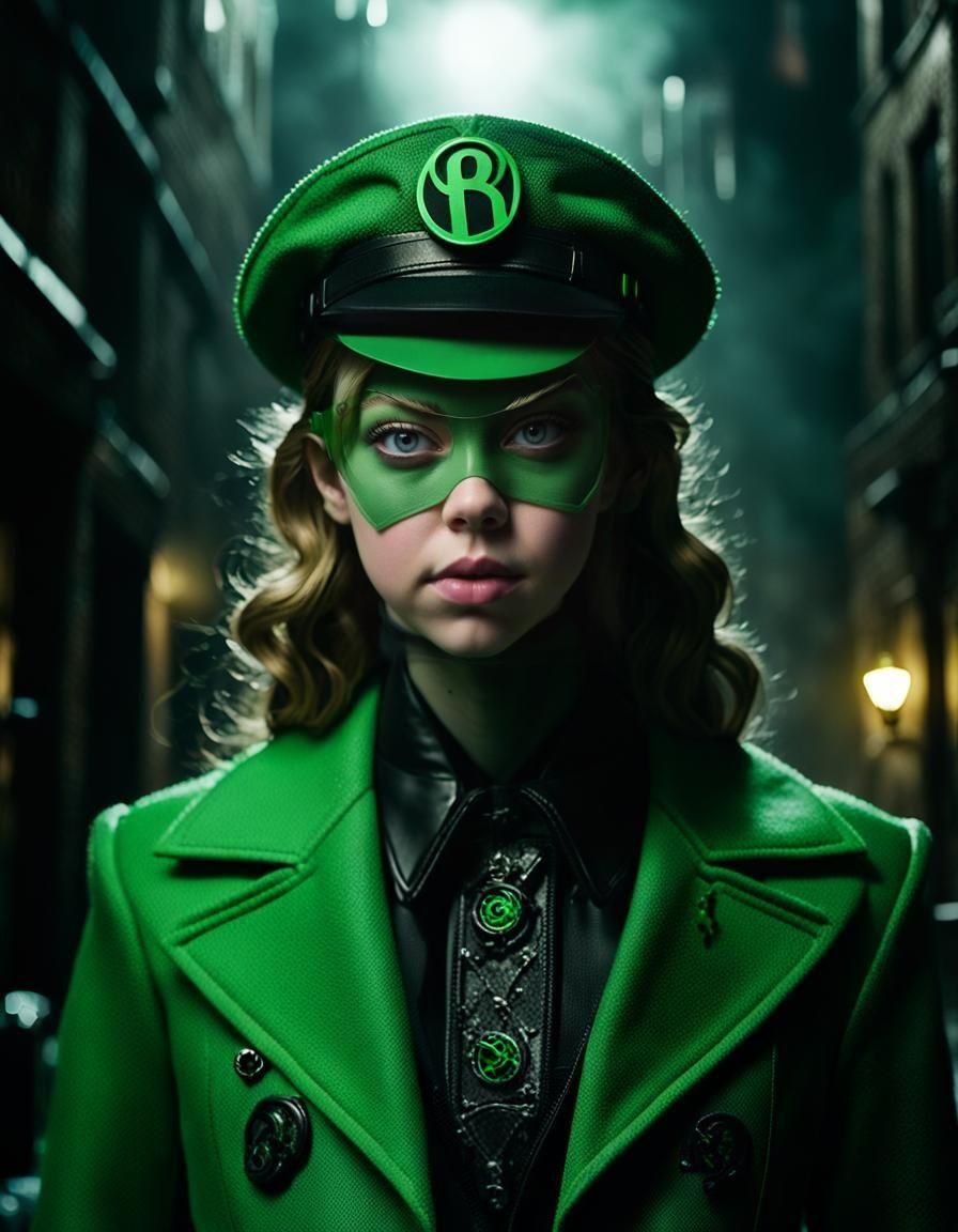 Sydney Sweeney as Athletic Riddler in Batman Universe