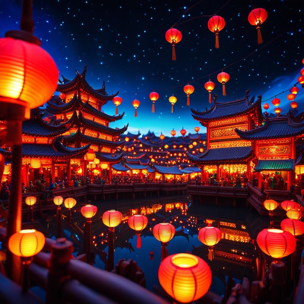 Lanterns  festival lighting