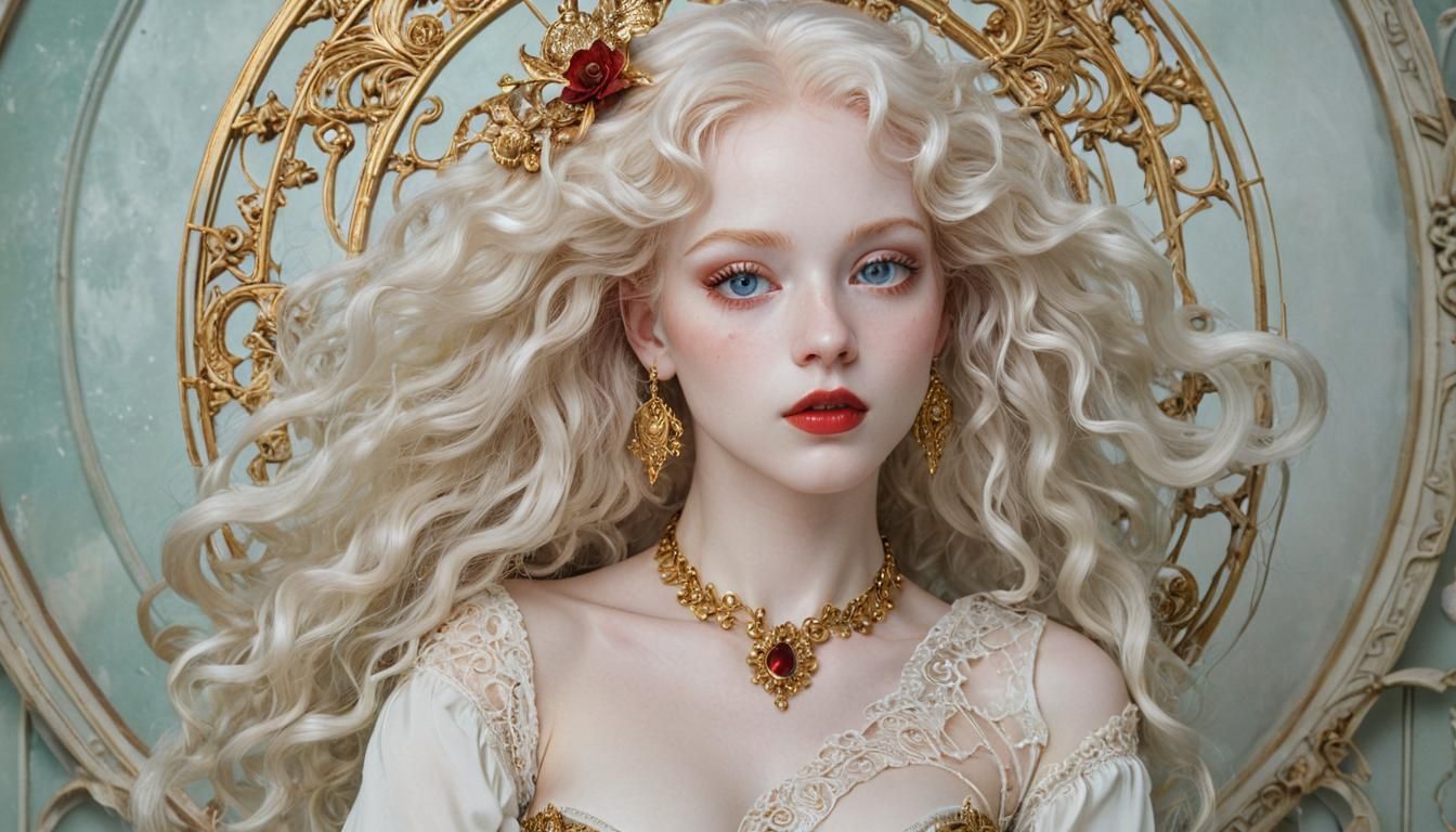 Baroque albino princess