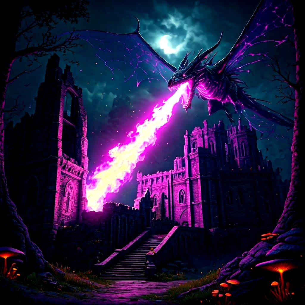 Ruins of Ebony Castle V2