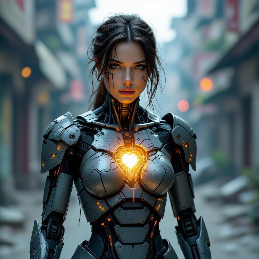 Biomechanical Survivor in Post-Collapse World