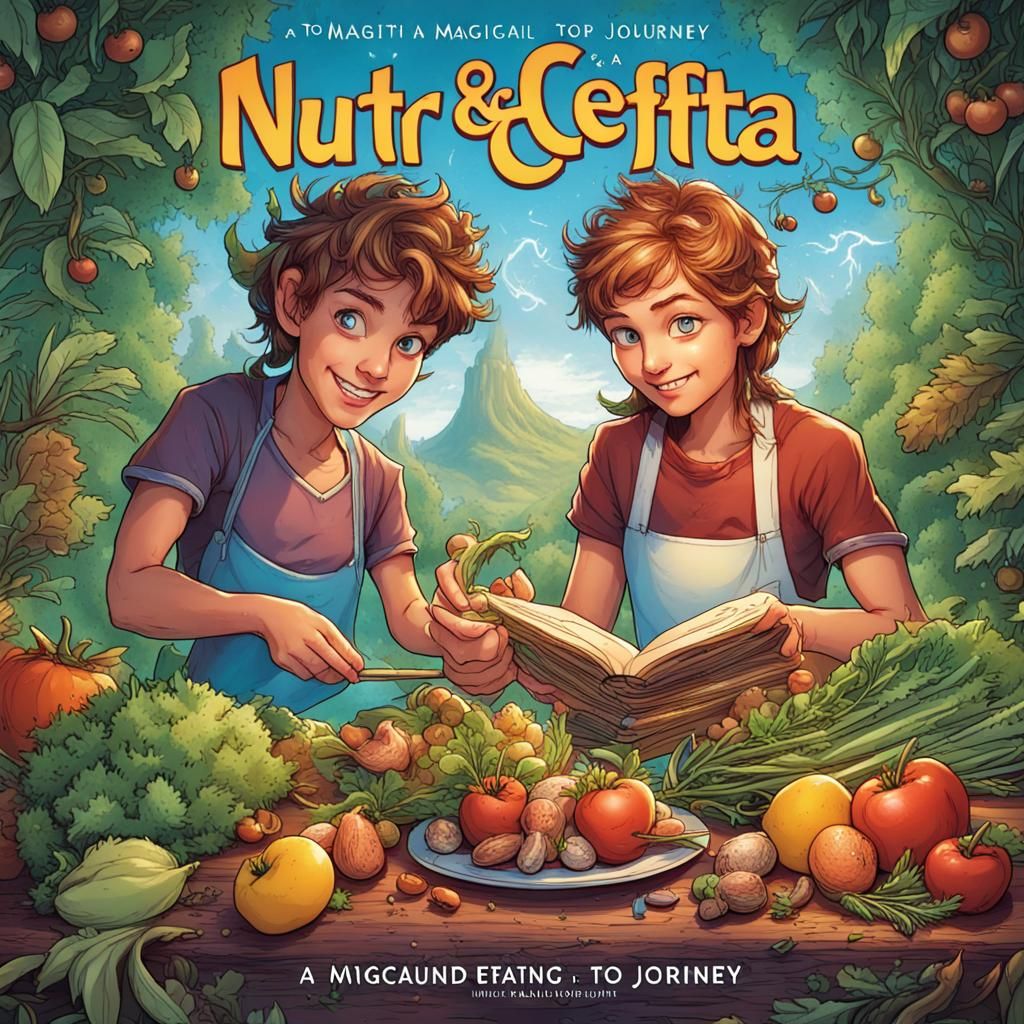 Nutri and Chefita: A Magical Journey Book Cover