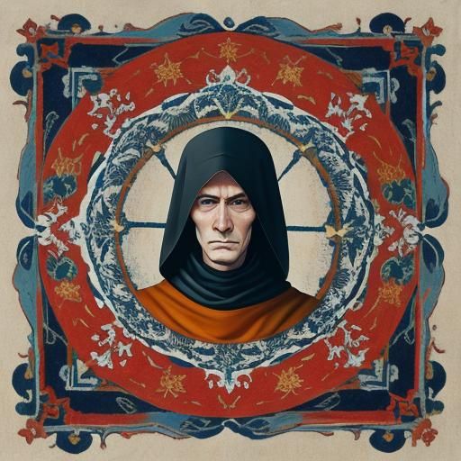AI Interpretation of Monastic Disenchantment