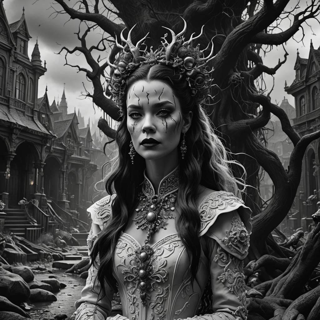 The Damned Thing: A Black and White Horror Remake