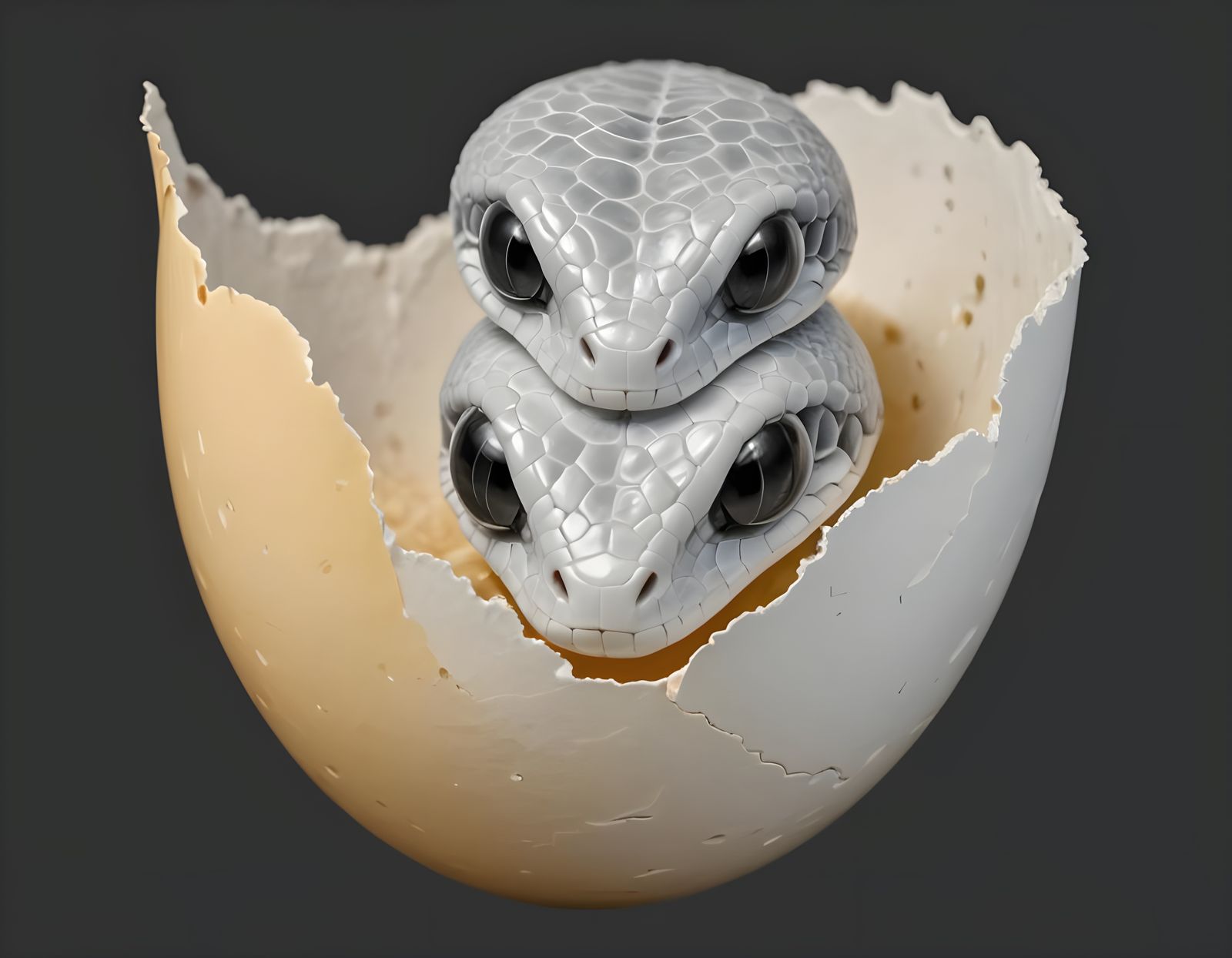 Cobra Hatchlings Emerging: A Newborn Beginning