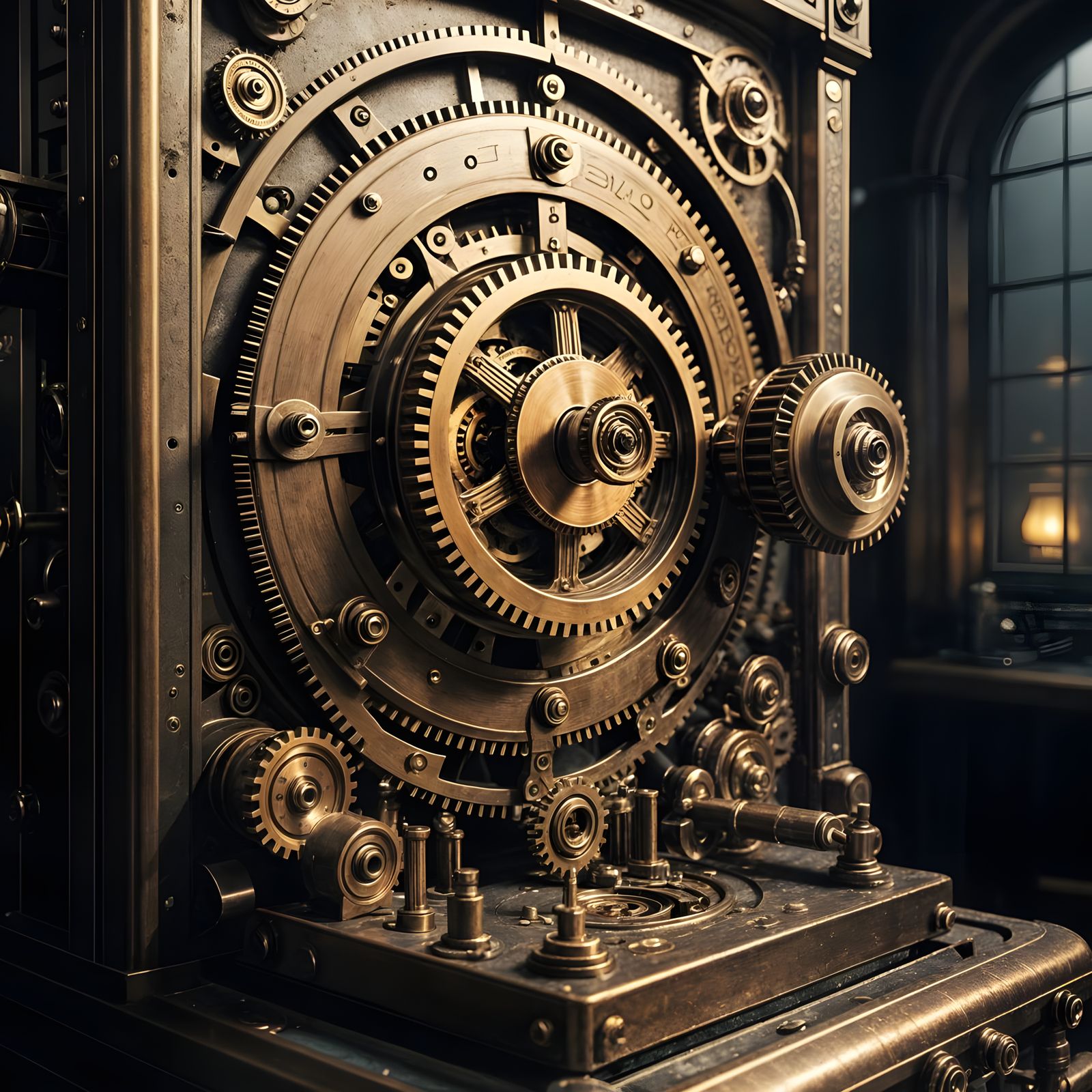 Steampunk Machines in Motion