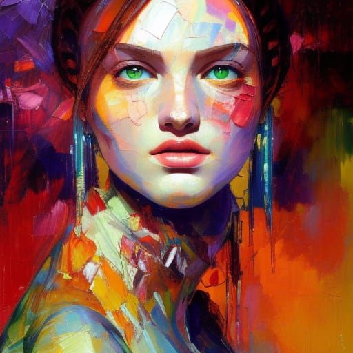 woman poem True generosity towards the future consists in giving everything to the present head and shoulders portrait, ...