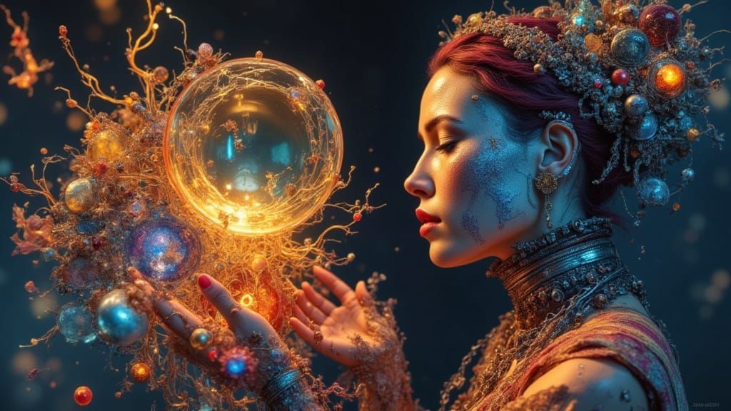 Luna's Plasma Sculptures: Kinetic Art Concept