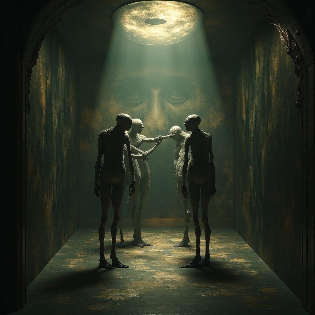 Surreal Shadow Puppets Interact with Creators