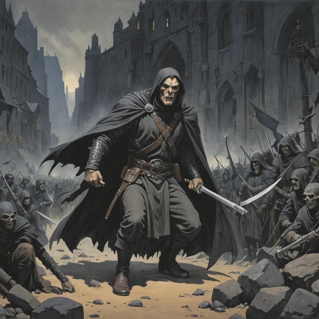 Grimdark Fantasy Art