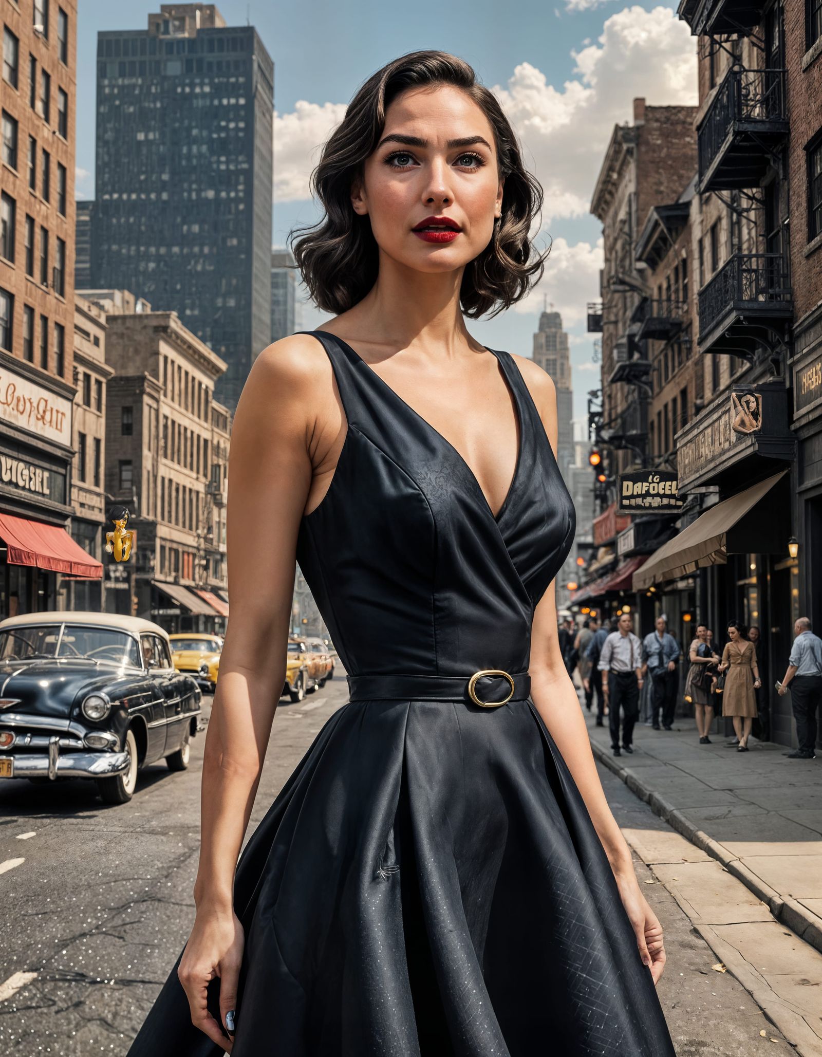 Gal Gadot in the 50s