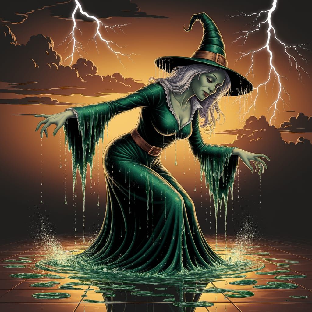 Melting Witch of Oz: A Haunting Transformation