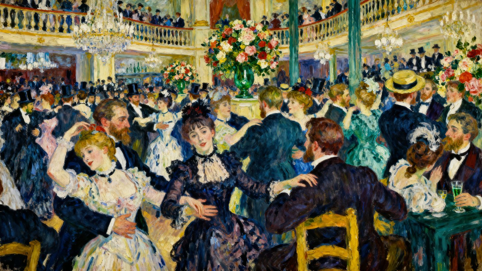 fin de siècle dance party in Paris