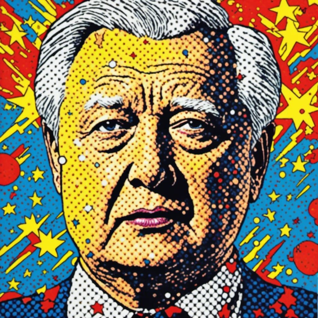 <lora:Snap Crackle POP:1.0>Lichtenstein image of Boris Yelts...