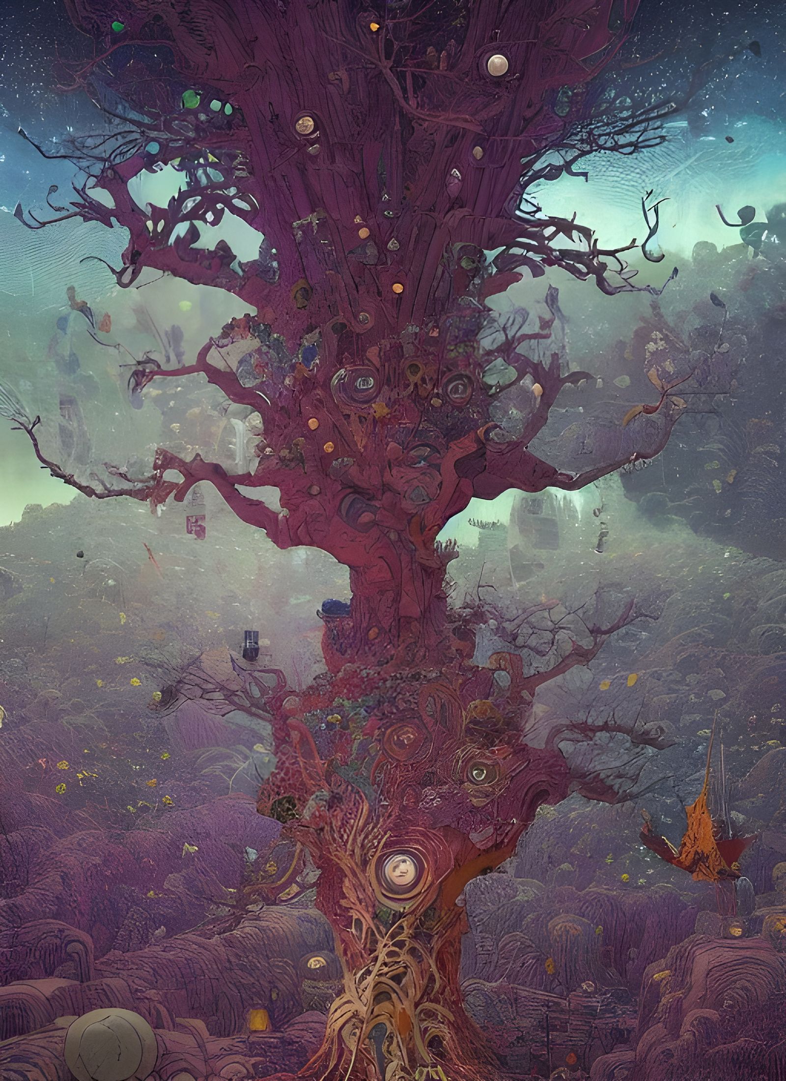 Tree of Life: Hyperdetailed Concept Art