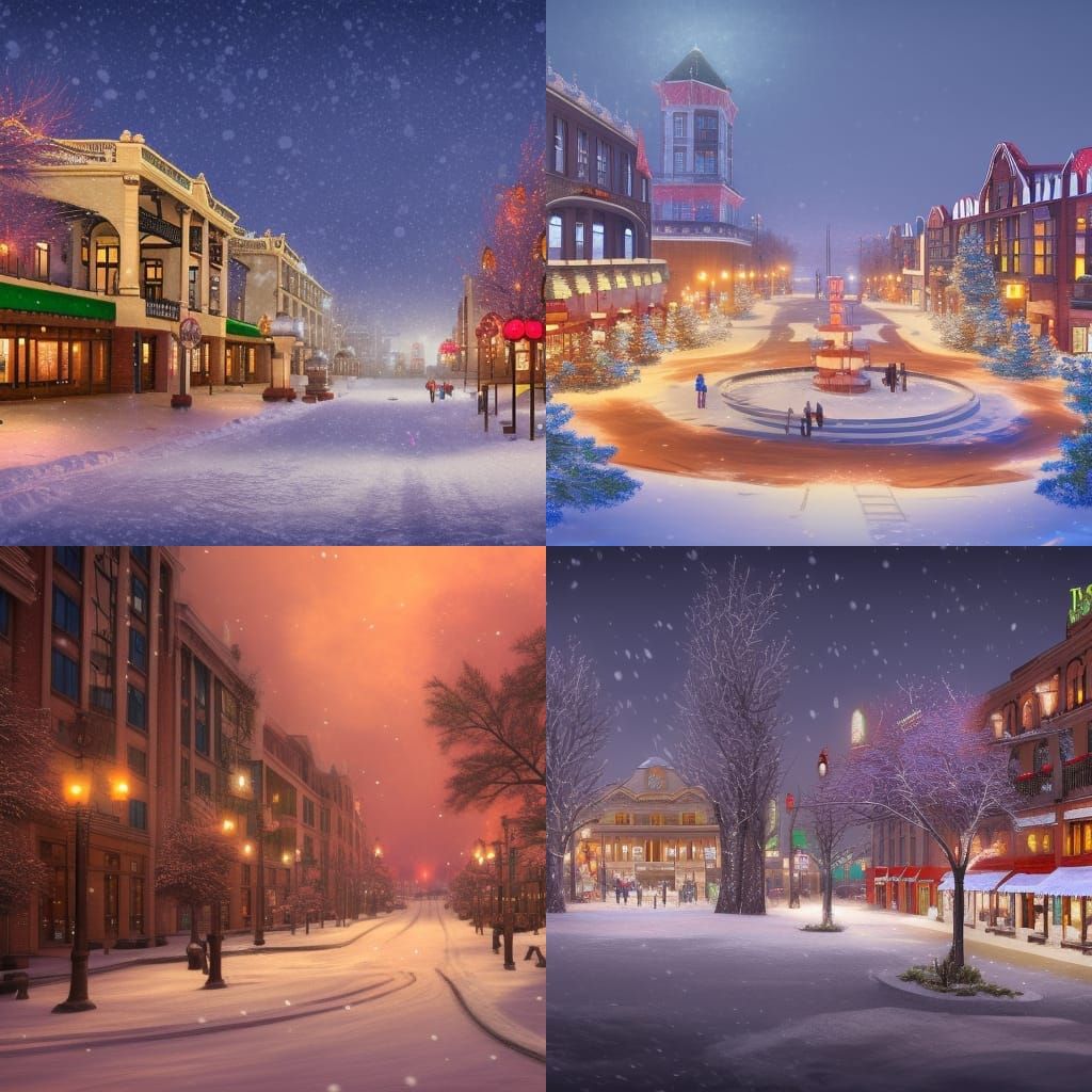 Country Club Plaza Winter in Konkade Style