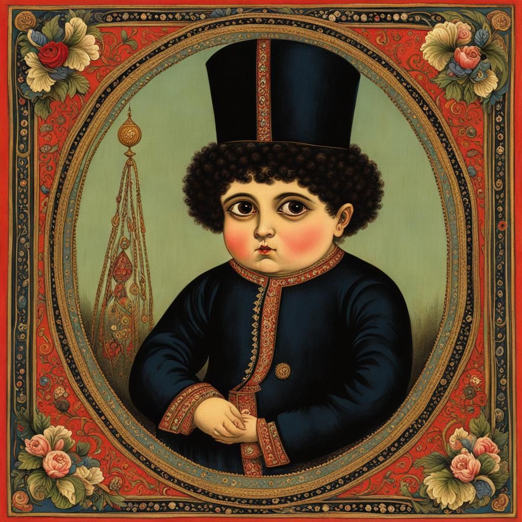 Qajar Art Monster: Wild, Scary, Cute, and Resentful
