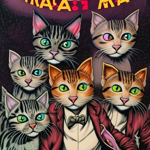 Ladies' Cat: Comic Book Art of a Feline Casanova