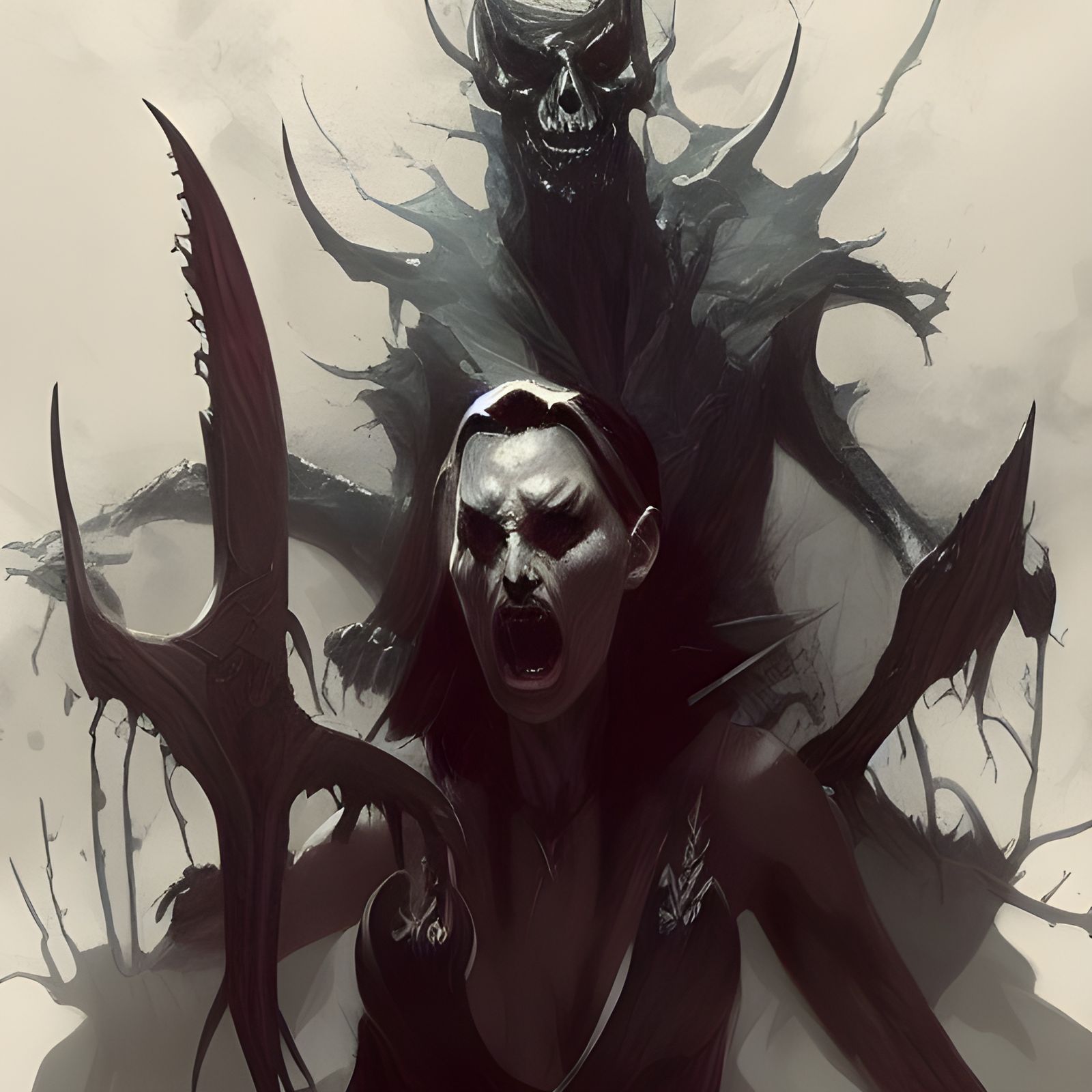 Sinister Guild of Dead Gods, Dark Fantasy Art