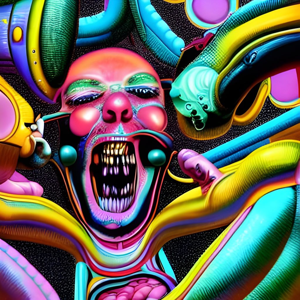 Sci-Fi Horror Art Inspired by Contemporary Masters