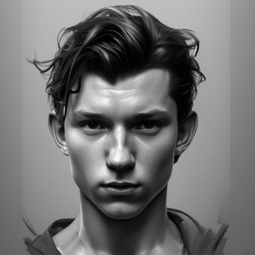 Detailed Portrait with Dynamic Lighting