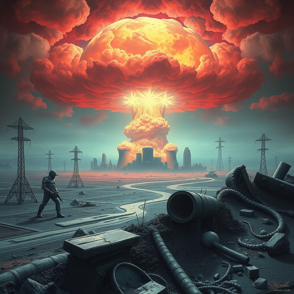 Nuclear Aftermath: Post-Apocalyptic Landscape