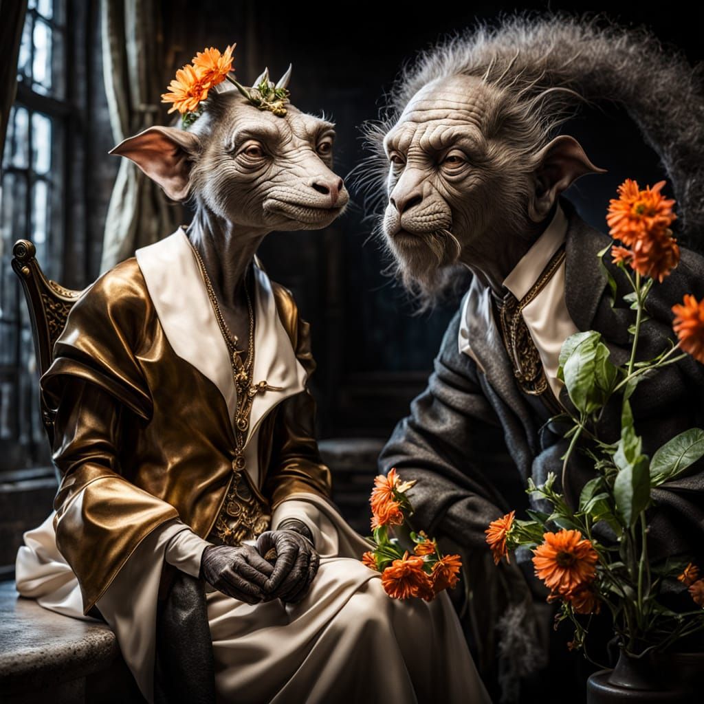 Bistro BIzzarro: One of the 'Resident Poets' and his adoring wife 'Cleo' - He goes by Thomas Åse Peterson, or T.O.P. He ...