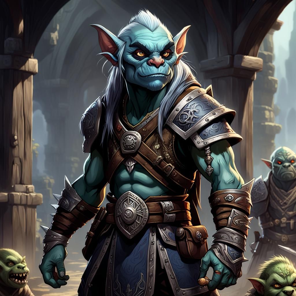 Dark Fantasy DND Characters in Vibrant, Intricately Detailed...