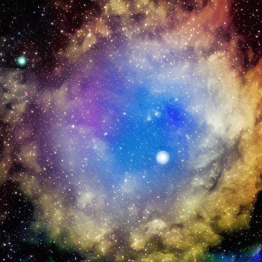 Starlit Expanse of Deep Outer Space