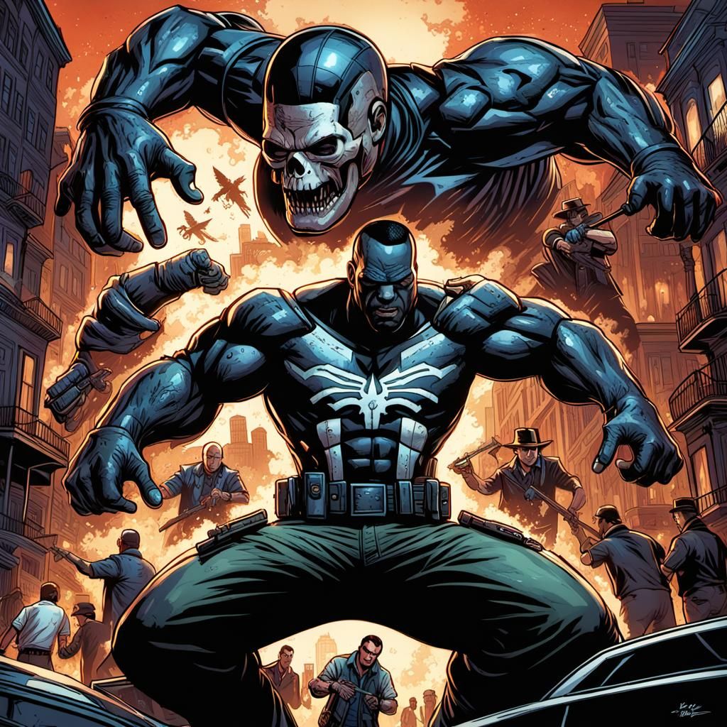 Comic Book Art of New Orleans Scene